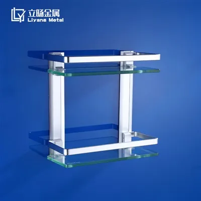 ডাবল গ্লাস শেলফ