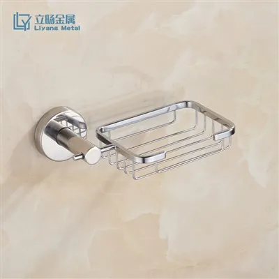 স্টেইনলেস স্টীল সাবান হোল্ডার ওয়াল মাউন্ট করা