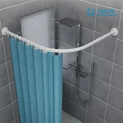 ডাবল রড বাঁকা ঝরনা পর্দা